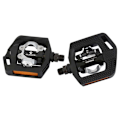 Miniatyrbillede 4 af 4: Shimano Pedaler T421 Click-r Orange,Sort