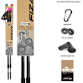 Miniatyrbillede 8 af 8: Fizan Speed Spadserestokke Rosa 75-125 cm
