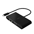Miniatyrbillede 1 af 9: Belkin Usb-c Multimedia And Charge Adapter Sort