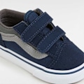 Miniatyrbild 4 av 4: Vans Old Skool V Småbarnsskor Blå EU 20 Pojke