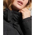 Miniatyrbillede 4 af 6: Superdry Jakke Super Long Line Fuji Sort XS Kvinde