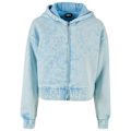 Miniatyrbillede 2 af 3: Urban Classics Oversized Towel Washed Sweatshirt Med Lynlås Blå 4XL Kvinde