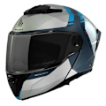 Miniatyrbillede 1 af 2: Mt Helmets Atom 2 Sv Emalla Modulær Hjelm  XL