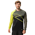 Miniatyrbillede 1 af 6: Vaude Bike Langærmet T-shirt Moab Vi Gul,Sort L Mand