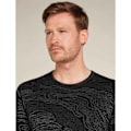 Miniatyrbillede 3 af 3: Icebreaker Merino 260 Vertex Snow Guide Langærmet Baselayer Grå XL Mand