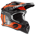 Miniatyrbillede 3 af 6: Oneal Motocross Hjelm 2 Series Slick Orange,Sort S