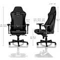 Miniatyrbillede 10 af 10: Noblechairs Spillestol I Læder Hero Pu