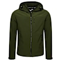 Pikkukuva 3 / 6: Superdry Täysi Vetoketjullinen Sadetakki Soft Shell Vihreä S Mies