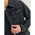 Miniatyrbillede 4 af 7: Jack & Jones Denimjakke Mf 823 Sort M Mand
