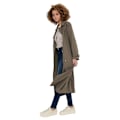 Miniatyrbillede 7 af 7: Only Frakke Line X Long Brun XL Kvinde
