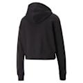 Miniatyrbillede 2 af 2: Puma Select Hættetrøje Classics Cropped Sort XS Kvinde