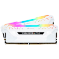 Miniatyrbillede 1 af 3: Corsair Ram-hukommelse Vengeance Rgb Pro Cmw16gx4m2c3200c16w 16gb 2x8gb Ddr4 3200mhz Hvid