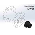 Miniatyrbillede 2 af 2: Wolf Tooth Adapter Foran Boostinator Df2 Dt Swiss 240 Sort