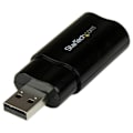 Miniatyrbillede 1 af 5: Startech Usb Til Adapter Jack 3.5 Sort