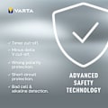 Miniatyrbillede 9 af 10: Varta Lcd Pug Oplader+ Med 4x2100mah Aa Sort
