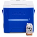 Pikkukuva 6 / 7: Igloo Coolers Pyörällinen Jäykkä Kannettava Jäähdytin Laguna 16 15l Kirkas