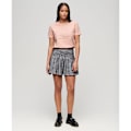 Pikkukuva 4 / 6: Superdry Embossed Vl Relaxed Lyhythihainen T-paita Pinkki L Nainen