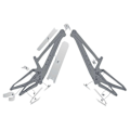 Pikkukuva 1 / 3: Syncros Spark Kehyssuojatarrat