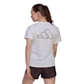 Pikkukuva 2 / 6: Adidas Lyhythihainen T-paita Run Icons Valkoinen XS Nainen