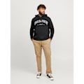 Miniatyrbillede 5 af 7: Jack & Jones Caleb Varsity Plus Hættetrøje Sort 4XL Mand