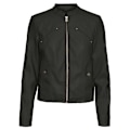 Miniatyrbillede 3 af 6: Vero Moda Curve Cfavodona Læderjakke Sort 52 Kvinde