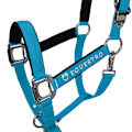 Pikkukuva 2 / 7: Equestro Shiny Fittings Riimu Ja Talutin Sininen Cob