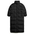 Miniatyrbillede 3 af 6: Superdry Maxi Longline Jakke Sort XS Kvinde