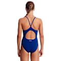 Miniatyrbillede 2 af 3: Funkita Diamond Back Plain Badedragt Blå 12 Years Pige