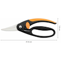 Pikkukuva 2 / 3: Fiskars Puutarhasakset Fingerloop Sp45 Hopeinen