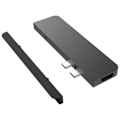 Pikkukuva 1 / 5: Hyper Drive 7-in2 Duo Hub For Usb-c Macbook Pro Musta