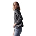 Miniatyrbillede 3 af 5: Salsa Jeans Læderjakke Basic Sort L Kvinde
