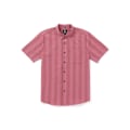 Miniatyrbillede 4 af 7: Volcom Newbar Stripe Kortærmet Skjorte Rosa S Mand