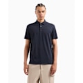 Miniatyrbillede 1 af 5: Armani Exchange 6dzffd-zjh4z Kortærmet Polo Sort M Mand