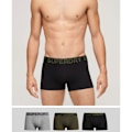 Miniatyrbillede 1 af 6: Superdry Bokser Trunk 3 Enheder Sort S Mand