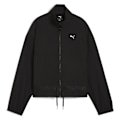 Miniatyrbillede 1 af 2: Puma Lace Woven Jakke Sort S Kvinde