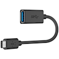 Miniatyrbillede 2 af 3: Belkin Adapter F2cu036btblk Usb-c To Usb A Sort