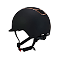Miniatyrbillede 2 af 7: Equestro Hjelm Modello Eclipse Plain Matt Rowel Fitting  53-55 cm