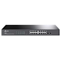Miniatyrbillede 3 af 3: Tp-link Kontakt Tl-sg2218 16 Havne Sort