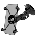 Pikkukuva 1 / 2: Ram Mounts Imukupin Jalustan Iso Puhelinteline X-grip® Twist-lock™ Hopeinen