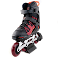 Miniatyrbillede 2 af 10: Krf Inline Skøjter Max-80 Rød,Sort EU 39