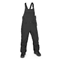 Miniatyrbillede 1 af 2: Volcom Creston 3d Stretch Bib Race Dragt Sort L Kvinde
