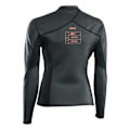 Miniatyrbillede 2 af 3: Ion Kvinde Langærmet Fuld Lynlås Rashguard Neo Top Skin 2 Mm Sort M