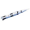 Miniatyrbillede 3 af 3: Ravensburger Gåde Nasa 3d Apollo Saturn V Rocket 504 Pieces