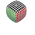 Miniatyrbillede 1 af 2: V-cube Kube Puslespil 7 Pillow Gylden