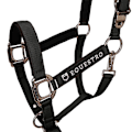 Pikkukuva 2 / 7: Equestro Shiny Fittings Riimu Ja Talutin Musta Cob