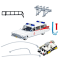 Pikkukuva 2 / 4: Hasbro Ghostbusters Plasma Series Vehicle 1/18 Ecto-1 1984 Kuvio