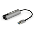 Miniatyrbillede 1 af 2: Startech Adapter Usb-a To 2.5 Gigabit Ethernet Grå