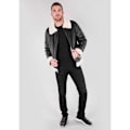 Miniatyrbillede 5 af 6: Alpha Industries B3 Fl Jakke Sort S Mand