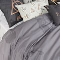 Miniatyrbillede 5 af 7: Play Fabrics Nordic Case Med A Bomuldsknapper Til Deathly Hallows 80x200 Cm Seng