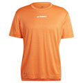 Pikkukuva 3 / 7: Adidas Lyhythihainen T-paita Terrex Multi Oranssi L Mies